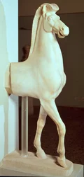 Sculpture of a horse